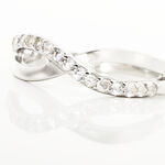 Bague Kassandre Argent Blanc Oxyde De Zirconium - Bijoux fantaisie Femme | Marc Orian