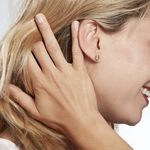 Boucles D'oreilles Puces Abelinia Plaqu&eacute; Or Jaune Oxyde De Zirconium - Puces Femme | Marc Orian