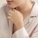 Bracelet Jerry Maille Corde Or Jaune - Bracelets mailles Femme | Marc Orian