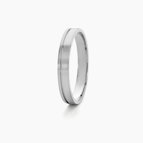 Alliance Paddy Palladium Blanc - Alliances duo Unisex | Marc Orian