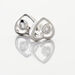 Boucles D'oreilles Puces Ashley Argent Blanc Oxyde De Zirconium - Puces Femme | Marc Orian