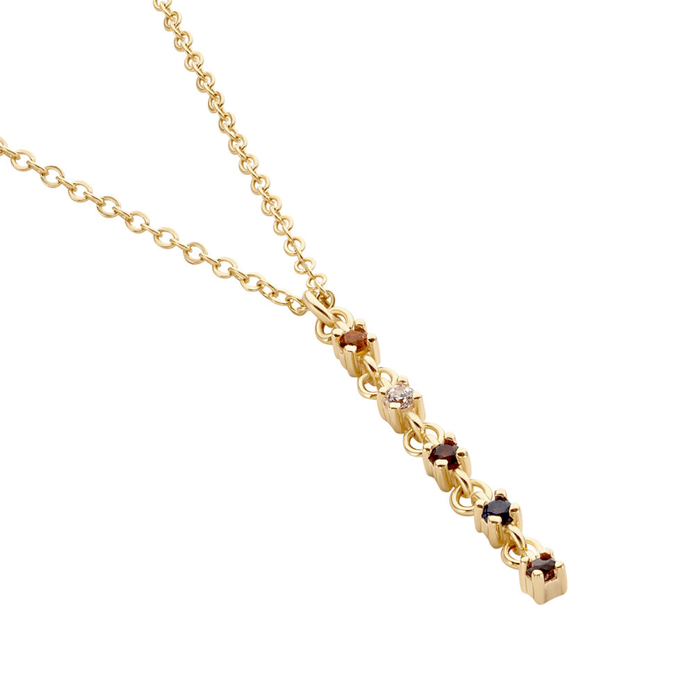 Collier Céphée Plaqué Or Doré Oxyde De Zirconium - Colliers avec pierres Femme | Marc Orian