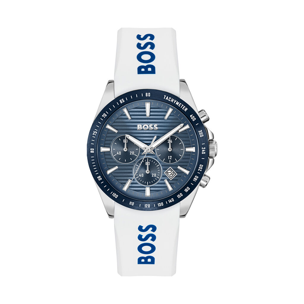 Montre Boss Strike Chrono Bleu - Montres étanches Homme | Marc Orian