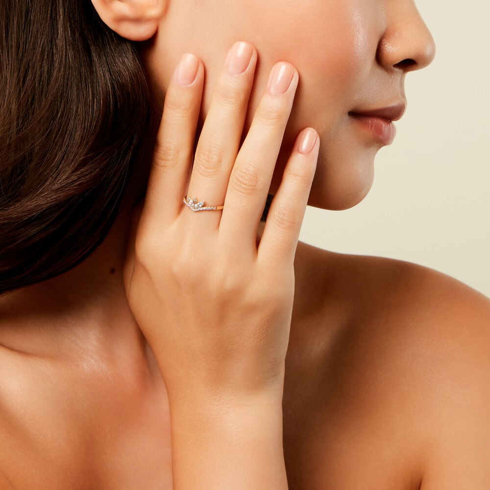 Bague Malamis Or Jaune Topaze Oxyde De Zirconium - Bagues pierres fines Femme | Marc Orian