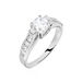 Bague Solitaire Mady Argent Blanc Oxyde De Zirconium - Solitaires Femme | Marc Orian