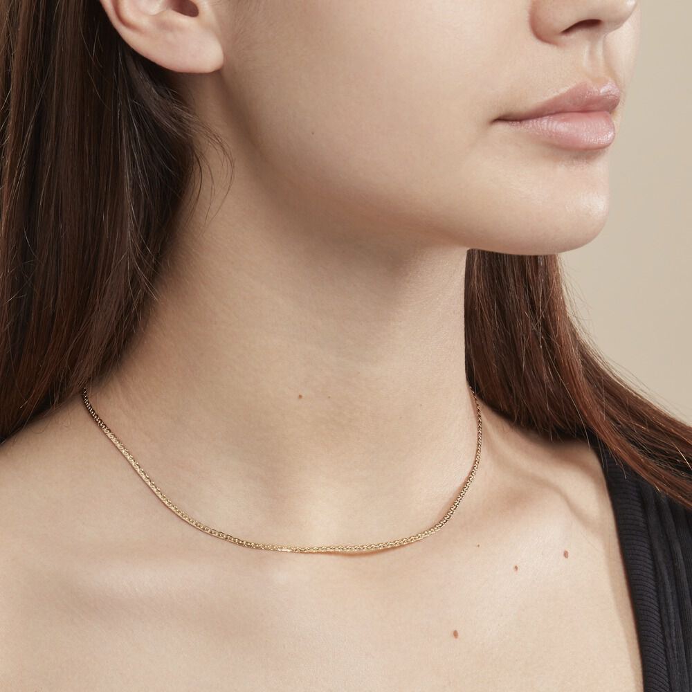 Collier Or Jaune Ivy - Chaines Femme | Marc Orian