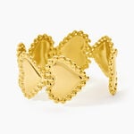 Bracelet Jonc Germene Acier Dor&eacute; - Bijoux fantaisie Femme | Marc Orian