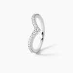 Bague Pricila Argent Blanc Oxyde De Zirconium - Bijoux fantaisie Femme | Marc Orian