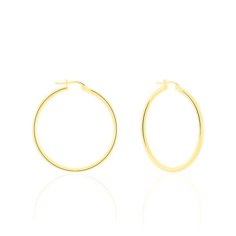 Créoles Verania Or Jaune - Boucles d'oreilles Créoles Femme | Marc Orian