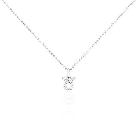 Collier Astra Argent Blanc Oxyde De Zirconium - Colliers Femme | Marc Orian