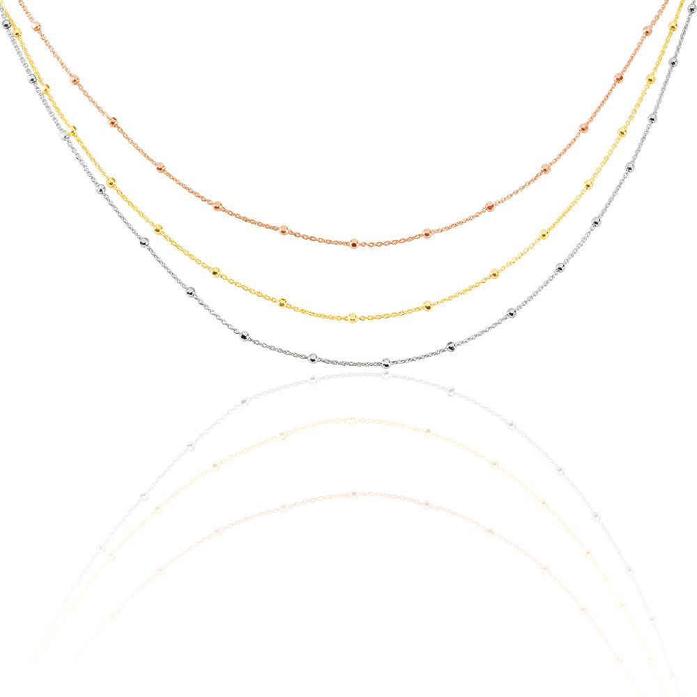 Collier Clorinthe Argent Tricolore - Colliers multirangs Femme | Marc Orian