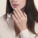 Bague Jozsua Or Rose Morganite Peche Oxyde De Zirconium - Bagues pierres fines Femme | Marc Orian