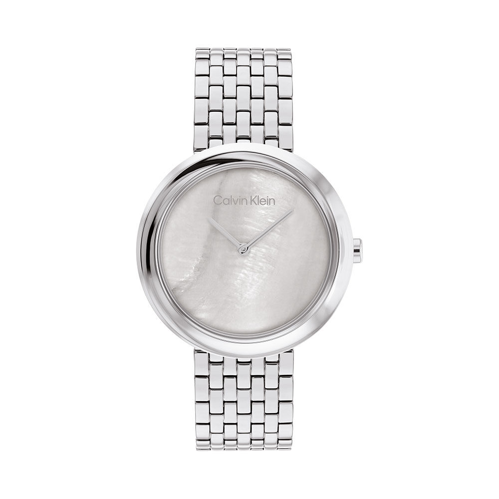 Montre Calvin Klein Twisted Bezel Gris - Montres classiques Femme | Marc Orian