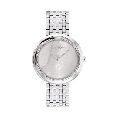Montre Calvin Klein Twisted Bezel Gris - Montres classiques Femme | Marc Orian
