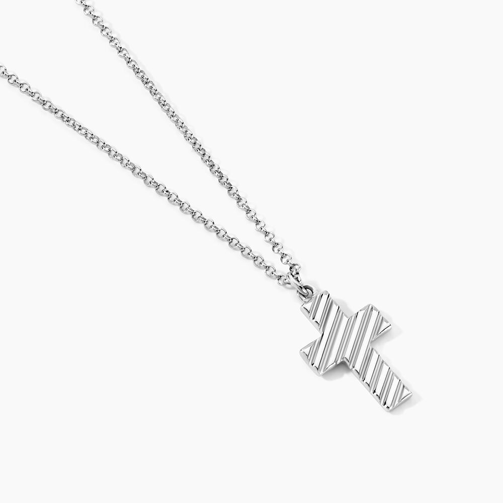 Collier Orace Argent Blanc - Colliers fantaisie Homme | Marc Orian