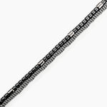 Bracelet Naturel Acier Blanc H&eacute;matite - Bracelets cha&icirc;nes Homme | Marc Orian