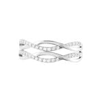 Bague Or Blanc Magdalone Oxyde De Zirconium - Bagues avec pierre Femme | Marc Orian