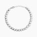 Bracelet Ciska Argent Blanc - Bracelets chaînes Femme | Marc Orian