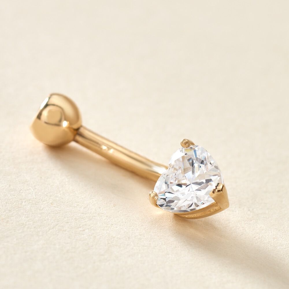 Piercing Cornelis Or Jaune Oxyde De Zirconium - Piercings Femme | Marc Orian