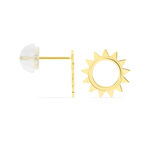 Boucles D'oreilles Puces Louki Or Jaune - Puces Femme | Marc Orian