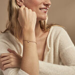 Bracelet Constantin Argent Rose Oxyde De Zirconium - Bracelets fantaisie Femme | Marc Orian