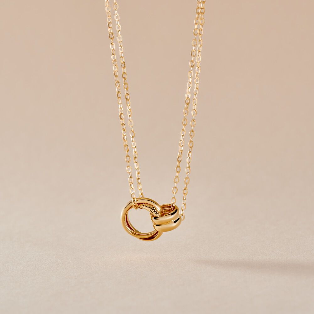 Collier Dwyn Or Jaune - Colliers multirangs Femme | Marc Orian