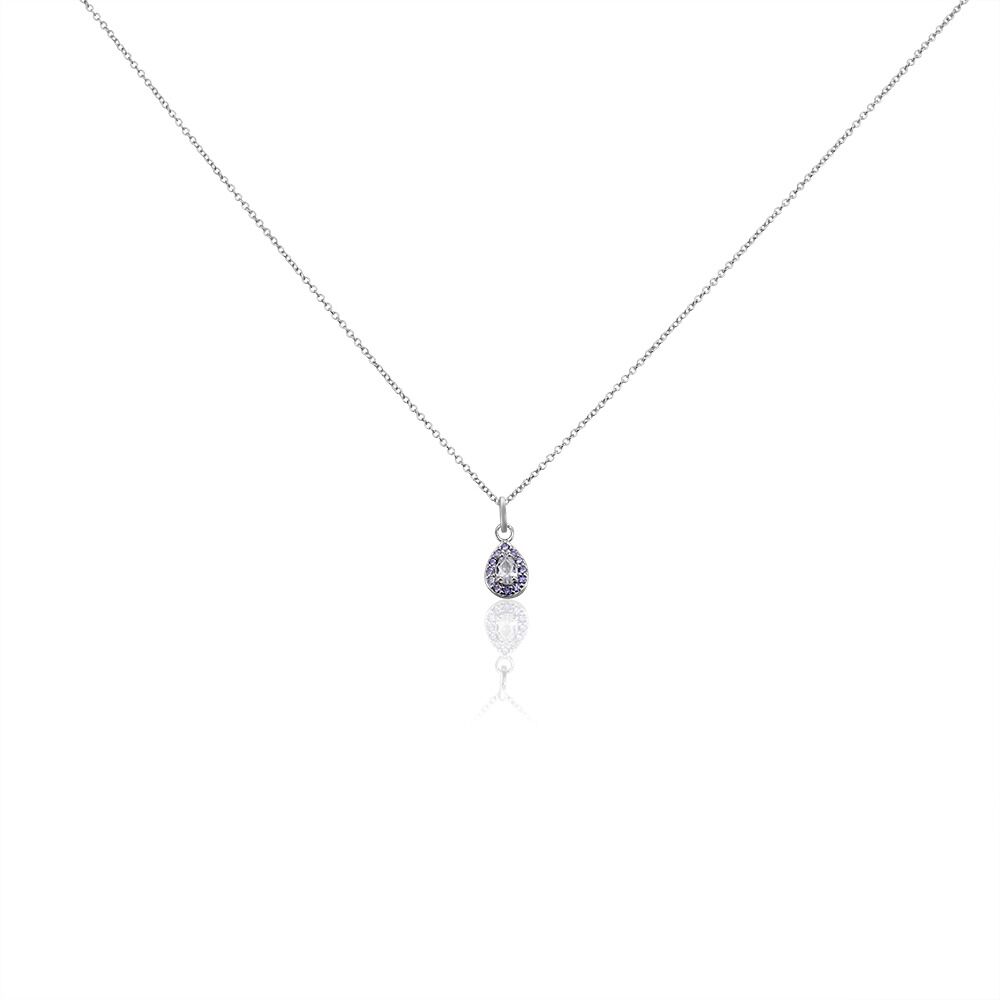 Collier Argent Tania Oxydes De Zirconium - Colliers avec pierres Femme | Marc Orian