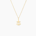 Pendentif Cobeia Croix De Camargue Or Jaune - Pendentifs Famille | Marc Orian