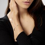 Bracelet Jonc Domitille Argent Blanc Oxyde De Zirconium - Bracelets joncs Femme | Marc Orian