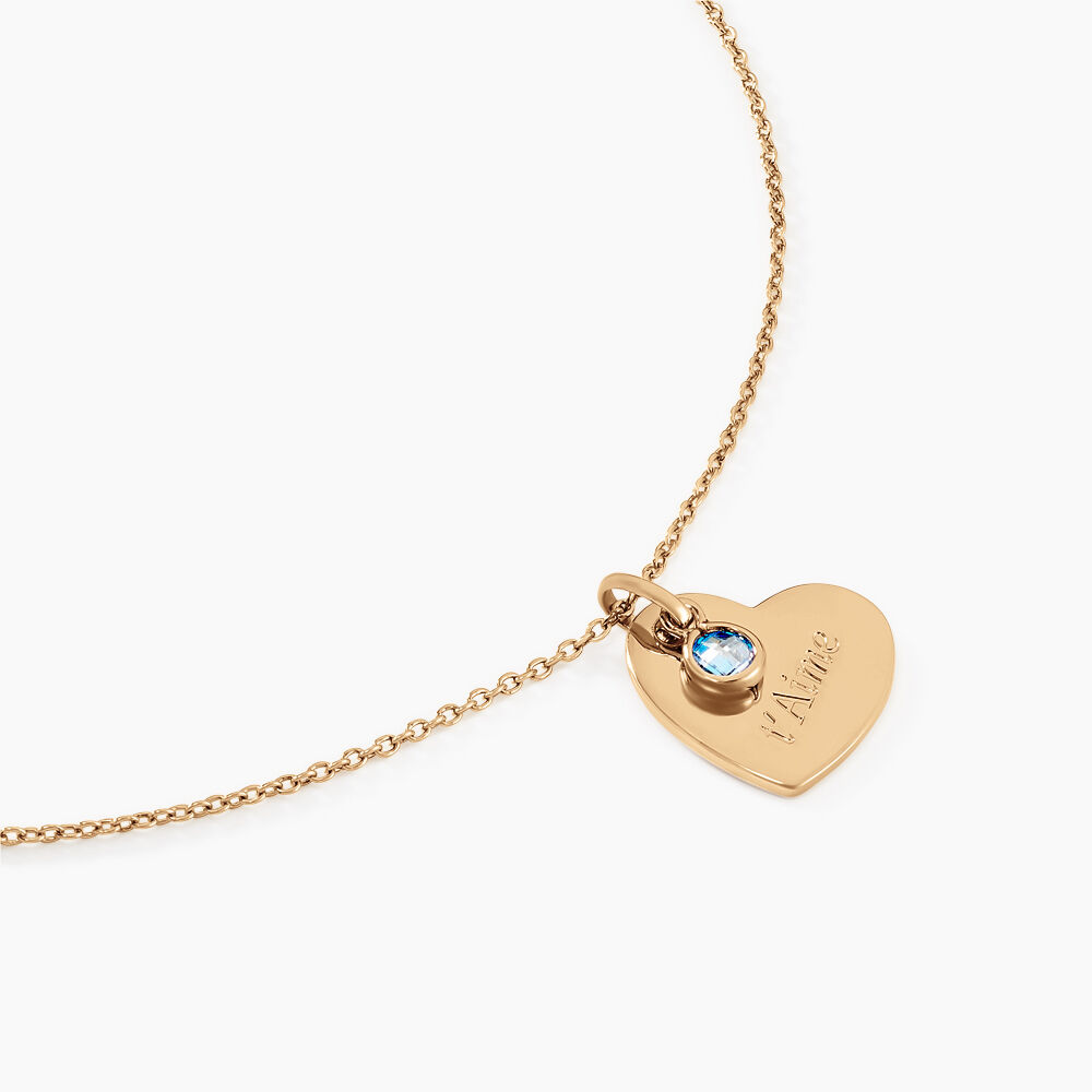 Collier Ulisses Plaqué Or Jaune Oxyde De Zirconium - Colliers avec pierres Femme | Marc Orian