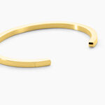 Jonc Jourdan Teno Acier Dor&eacute; - Bracelets joncs Homme | Marc Orian