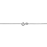 Cha&icirc;ne Ilda Maille For&ccedil;at Limee Or Blanc - Chaines Femme | Marc Orian