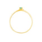 Bague Alisha Or Jaune Emeraude - Bagues vintage Femme | Marc Orian