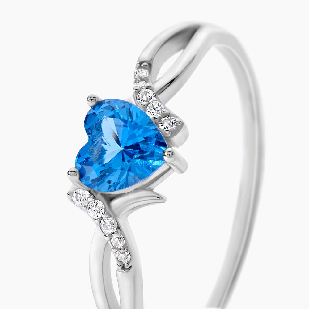 Bague Argent Blanc Avalon Oxyde De Zirconium - Bijoux fantaisie Femme | Marc Orian