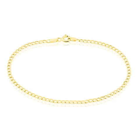 Bracelet Identité Etheline Maille Gourmette Or Jaune - Bracelets mailles Enfant | Marc Orian