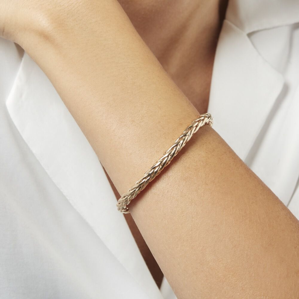 Bracelet Avelyne Plaqué Or Jaune - Bracelets mailles Femme | Marc Orian