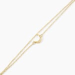 Bracelet Aurore Acier Dor&eacute; Oxyde De Zirconium - Bracelets cha&icirc;nes Femme | Marc Orian