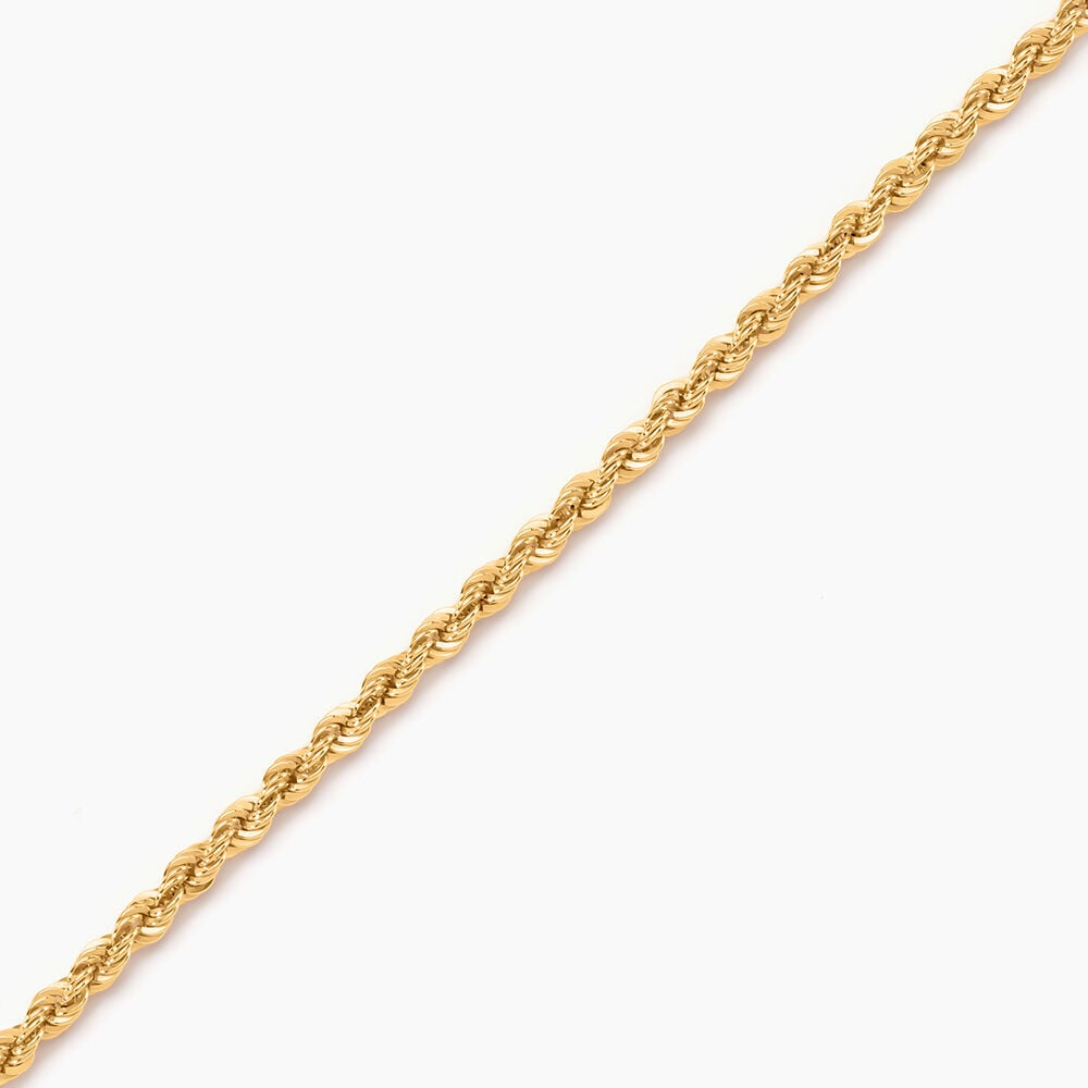 Bracelet Cordelia Maille Corde Or Jaune - Bracelets mailles Femme | Marc Orian