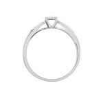 Bague Louisanna Or Blanc Diamant - Parures de mariage Femme | Marc Orian