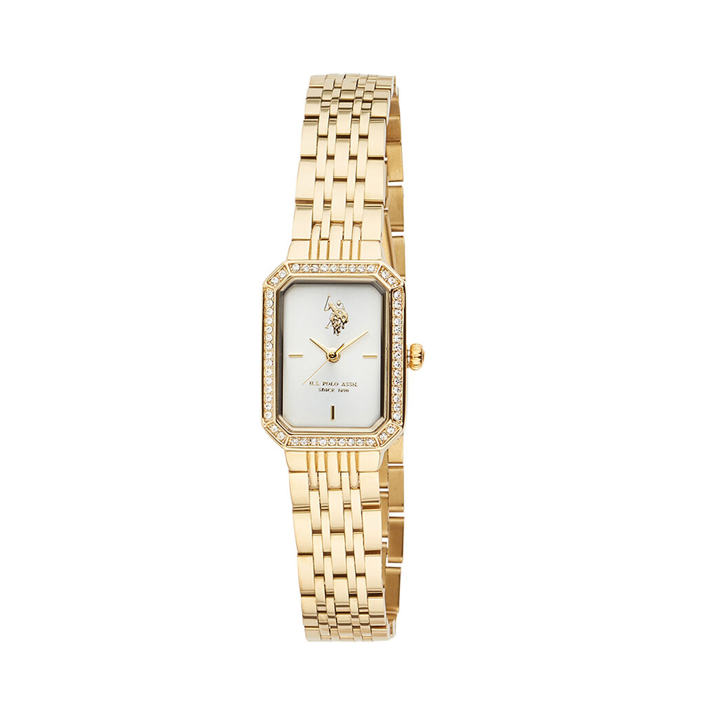 Montre U.S. Polo Us Polo Madison Blanc - Montres &eacute;tanches Femme | Marc Orian