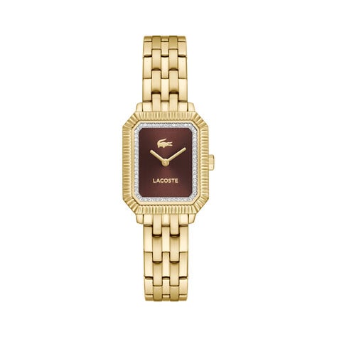 Montre Lacoste Parisienne Chocolat - Montres &eacute;tanches Femme | Marc Orian