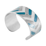 Bracelet Jonc Imagine Charlene Acier Blanc - Bracelets joncs Femme | Marc Orian