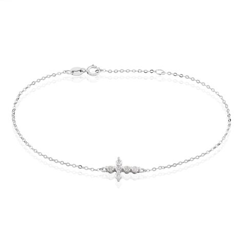 Bracelet Or Blanc Kerem Oxyde - Bracelets chaînes Femme | Marc Orian