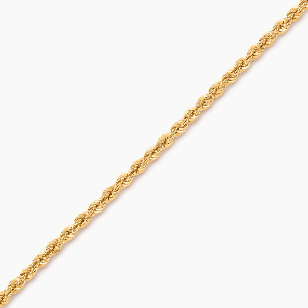 Bracelet Jerry Maille Corde Or Jaune - Bracelets mailles Femme | Marc Orian