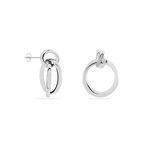 Boucles D'oreilles Pendantes Acier Blanc Allobrox - Pendantes Femme | Marc Orian
