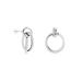 Boucles D'oreilles Pendantes Acier Blanc Allobrox - Pendantes Femme | Marc Orian
