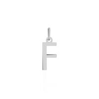 Pendentif Ionia Lettre Or Blanc