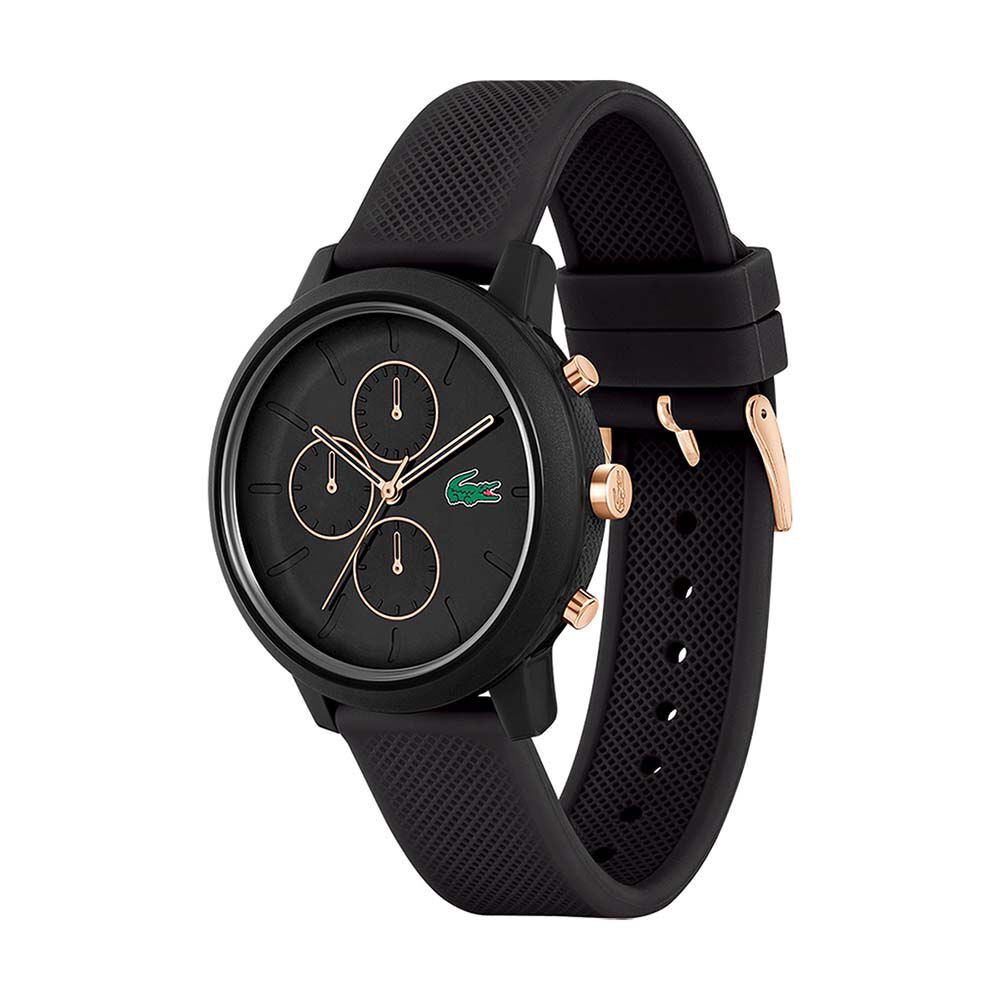 Montre Lacoste .12.12 Chrono Noir - Montres étanches Homme | Marc Orian
