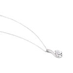 Collier Gwennoal Or Blanc Oxyde - Colliers avec pierres Femme | Marc Orian