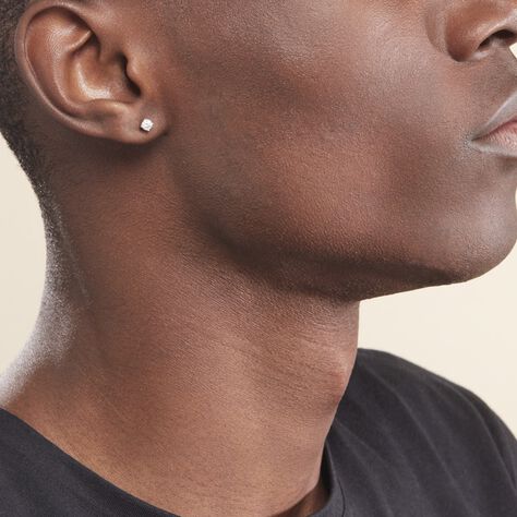 Boucles D'oreilles Puces Victoria Or Jaune Diamant - Clous d'oreilles Famille | Marc Orian